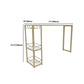 Glam 1/3 Pieces Bar Table Set Rectangle Stone Counter Table with Stools for Dining Room Clearhalo 'Bar Furniture' 'furn' 'furn_home_bar_bar_sets' 'Furniture' 'Home Bars & Bar Sets' 'home_bar_bar_sets' 'Kitchen & Dining Furniture' 1200x1200_aa9a800d-19aa-42fc-a4a7-296950be5f55