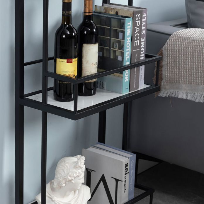 Contemporary Stone Bar Table Set 1/3 Pcs Metal Base Bar Table with Adjustable Stools Clearhalo 'Bar Furniture' 'furn' 'furn_home_bar_bar_sets' 'Furniture' 'Home Bars & Bar Sets' 'home_bar_bar_sets' 'Kitchen & Dining Furniture' 1200x1200_aa9e8319-2955-4948-843b-8d1196d184e7