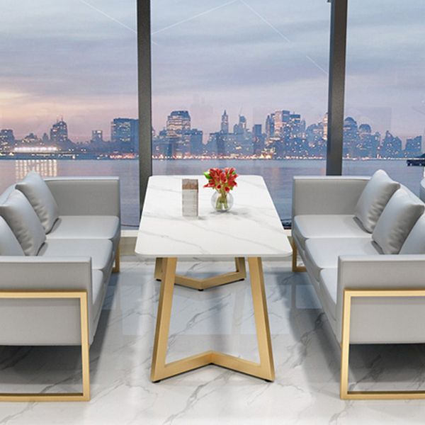 Traditional Luxury Style Dining Table White Sintered Stone Table for Dining Room Clearhalo ' dining_table' 'Dining Tables & Seating' 'Dining Tables' 'furn' 'furn_dining_table' 'Furniture' 'furniture_dining_table' 'Kitchen & Dining Furniture' 'kitchen&dining_furn' 'kitchen' 'kitchen_dining_table' 1200x1200_aaa1986e-6bf0-4e68-b754-c4a6b17bc70e