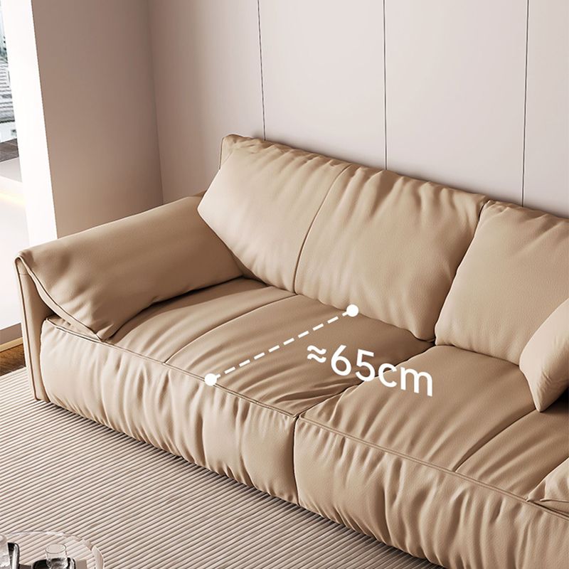 Véritable cuir à 2 places Couleur solide Siège serré Pilonner le bras de haut du bras