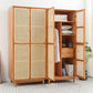 Freestanding Natural Solid Wood Wardrobe Modern Multifunctional Wardrobe Clearhalo 'Armoires & Wardrobes' 'armoires_wardrobes' 'Bedroom Furniture' 'furn' 'furn_armoires_wardrobes' 'Furniture' 1200x1200_aaad22a2-3d3a-4a9d-a37b-4688f3324220