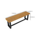 Industrial 1/3/5 Pieces Dining Set Rectangle Wood Dining Table for Dining Room Cafe