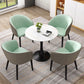 Contemporary Round Dining Table Sintered Stone Dining Table with Tulip Base for Home Kitchen Dinner Clearhalo ' dining_table' 'Dining Tables & Seating' 'Dining Tables' 'furn' 'furn_dining_table' 'Furniture' 'furniture_dining_table' 'Kitchen & Dining Furniture' 'kitchen&dining_furn' 'kitchen' 'kitchen_dining_table' 1200x1200_aaaf29cb-37da-4b0c-9304-be0408f4e139