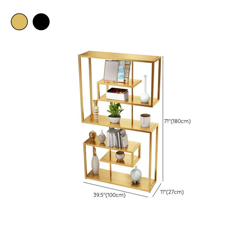 Libreria di scaffali antichi scandinavi libreria in metallo