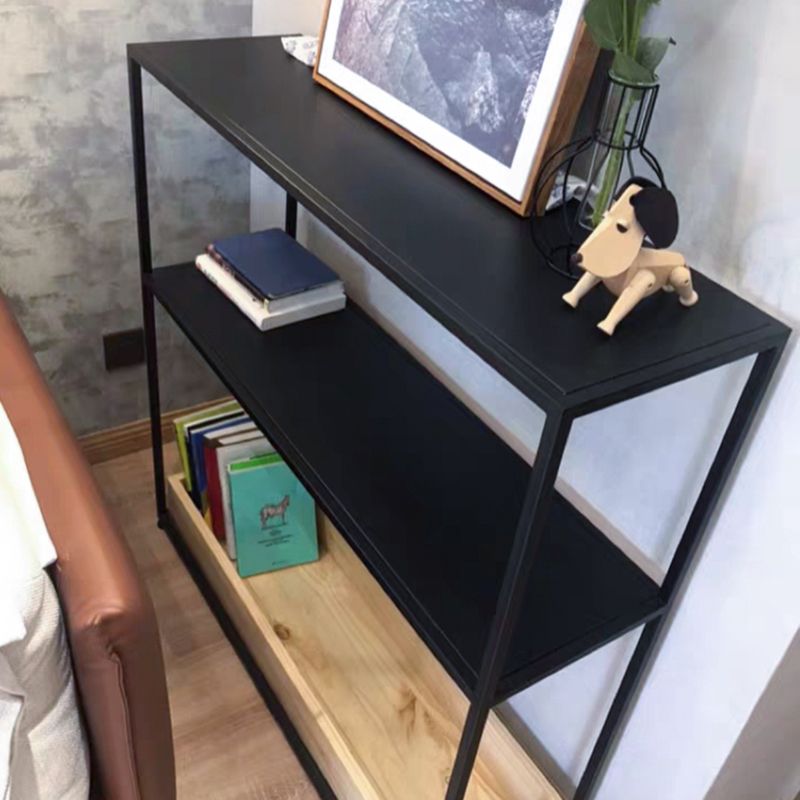 Console contemporanea larga 7,87 pollici tavolo da console metallica con scaffale