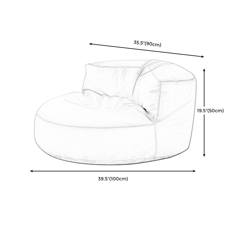 35,43 "l x 39.37" w x 19,68 "Hux sedia a braccia in pelle per soggiorno per soggiorno