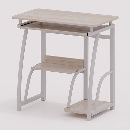 28-Inch Hight Desk Contemporary Rectangular Wooden Writing Desk with Keyboard Tray Clearhalo 'furn' 'furn_office_desk' 'Furniture' 'Office Desks' 'Office Furniture' 'office_desk' 1200x1200_aab16eaf-ad7e-4b43-b5ce-5755b73b4000