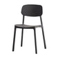 Open Back Armless Dining Chairs Plastic Stackable Dining Side Chair (Set of 4) Clearhalo ' kitchen&dining_furn' 'Dining Chairs' 'Dining Tables & Seating' 'dining_chair' 'furn' 'furn_dining_chair' 'Furniture' 'furniture_dining_chair' 'Kitchen & Dining Furniture' 'kitchen' 1200x1200_aab2c858-7f64-4554-bda8-69e6a66fd8be