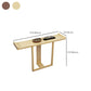 Rectangle Shape Contemporary Console Table Brown/Natural Console Sofa Table