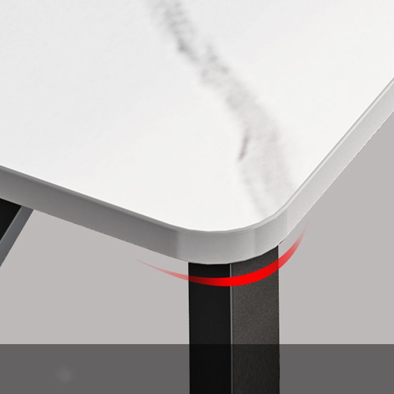 29.53 "H Industrial Computer Desk Antique Finish Gaming Desk met metalen benen