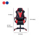 28"W Contemporary Swivel Chair Tilt Mechanism Upholstered Arm Chair Clearhalo 'furn' 'furn_office_chair' 'Furniture' 'Office Chairs' 'Office Furniture' 'office_chair' 1200x1200_aab76455-9e6f-4ee6-b357-506854e63f69