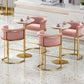 Glam Stone Bar Table Set 1/3 Pieces Round Counter Set for Home Use