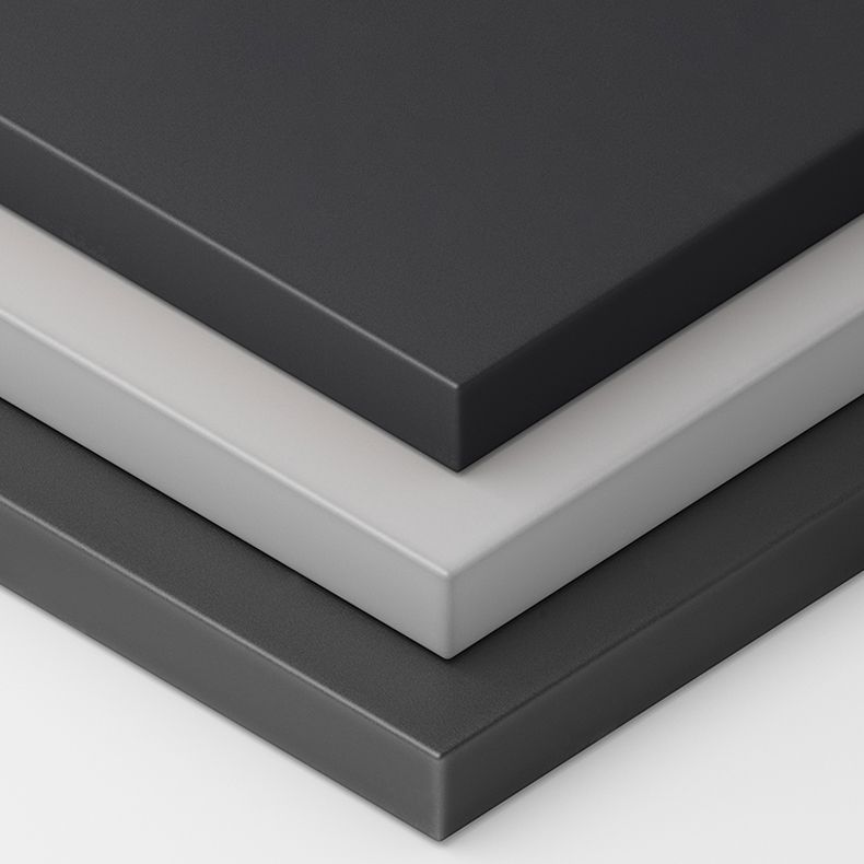 Home Industrial Rectangular Writing Desk Office Desk con patas de metal