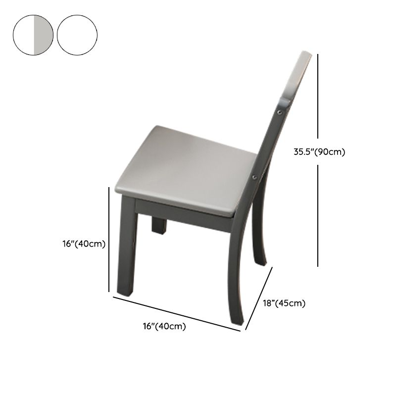 Muebles de piedra de estilo moderno 1/7 piezas de mesa redonda con silla sin brazo