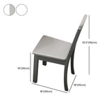 Muebles de piedra de estilo moderno 1/7 piezas de mesa redonda con silla sin brazo