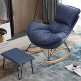 26.77" L x 37.40" W x 34.64" H Armless Lounge Chair with Ottoman for Living Room Clearhalo 'Accent Chairs' 'accent_chairs' 'Chairs & Seating' 'furn' 'furn_accent_chairs' 'Furniture' 'Living Room Furniture' 1200x1200_aabc8621-3a59-4963-8461-b54966c58b6d