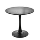 29.13" Tall Contemporary Style Coffee Cocktail Table Pedestal Round Coffee Table Clearhalo 'Coffee & Accent Tables' 'Coffee Tables' 'coffee_tables' 'furn' 'furn_coffee_tables' 'Furniture' 'Living Room Furniture' 1200x1200_aabd1199-d2f3-4c00-81d7-001e8f1bad7e