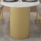 Modern Style Dining Table Oval Double Pedestal Dining Table for Home Clearhalo ' dining_table' 'Dining Tables & Seating' 'Dining Tables' 'furn' 'furn_dining_table' 'Furniture' 'furniture_dining_table' 'Kitchen & Dining Furniture' 'kitchen&dining_furn' 'kitchen' 'kitchen_dining_table' 1200x1200_aabf2892-9f6f-473e-b8dc-7fdd89ae48d8