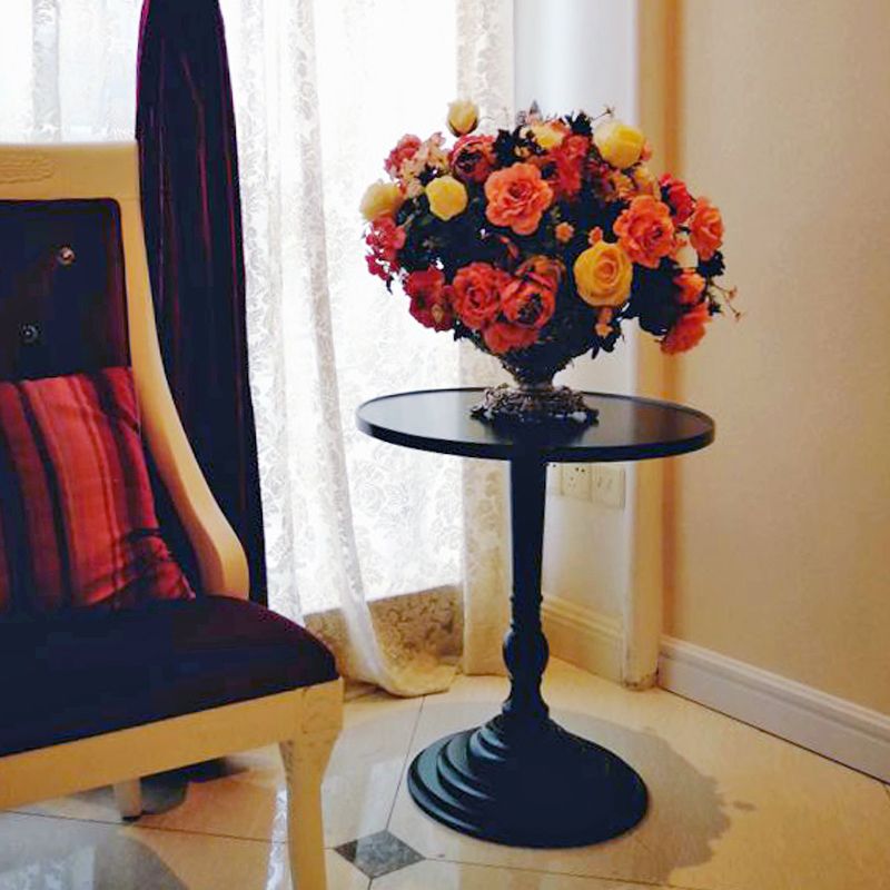 Nordic Corner Table Wood Pedestal Side Table for Living Room Clearhalo 'Coffee & Accent Tables' 'End & Side Tables' 'end_side_tables' 'furn' 'furn_end_side_tables' 'Furniture' 'Living Room Furniture' 1200x1200_aac0ffbc-59bd-4671-90d2-51fd056f35d5