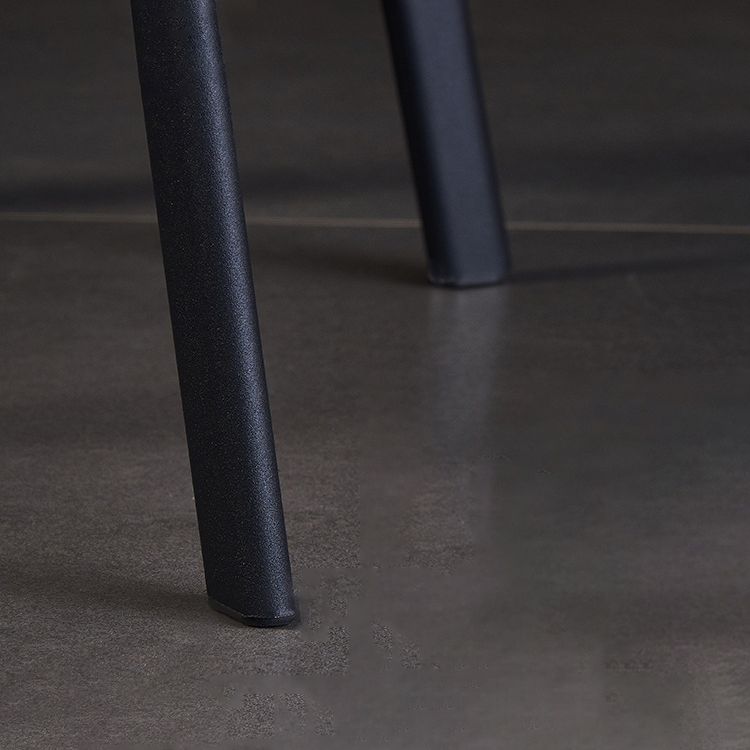 Modern Leather Dining Side Chair Upholstered Solid Back Armless Chairs Clearhalo ' kitchen&dining_furn' 'Dining Chairs' 'Dining Tables & Seating' 'dining_chair' 'furn' 'furn_dining_chair' 'Furniture' 'furniture_dining_chair' 'Kitchen & Dining Furniture' 'kitchen' 1200x1200_aac1481f-d8ab-42df-aac9-f84b16c96af6