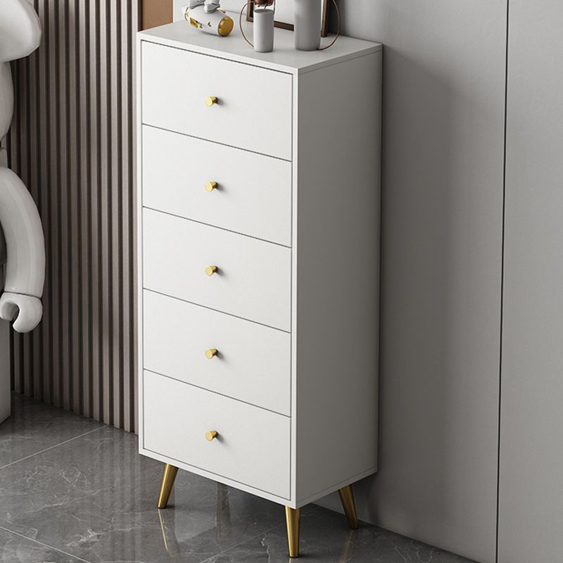 Vertical Glam Storage Chest Wooden Soft-Close Drawers Dresser with Metal Feet Clearhalo 'Bedroom Furniture' 'Dressers & Chests' 'dressers_chests' 'furn' 'furn_dressers_chests' 'Furniture' 1200x1200_aac2008e-49b8-40ee-aca3-3509238aa8d3