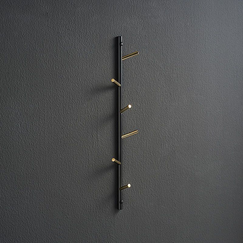 Gorgeous Wall Mounted Coat Rack Coat Hooks Metal Coat Rack for Bedroom Clearhalo 'Entry & Mudroom Furniture' 'furn' 'furn_hall_tree_coat_racks' 'Furniture' 'Hall Trees & Coat Racks' 'hall_tree_coat_racks' 1200x1200_aac316e1-1fb7-4bde-871e-da7069c34636