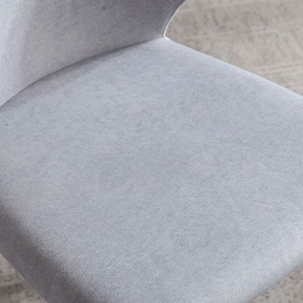 Contemporary Dining Chairs Armless Chair with Wooden Legs for Home