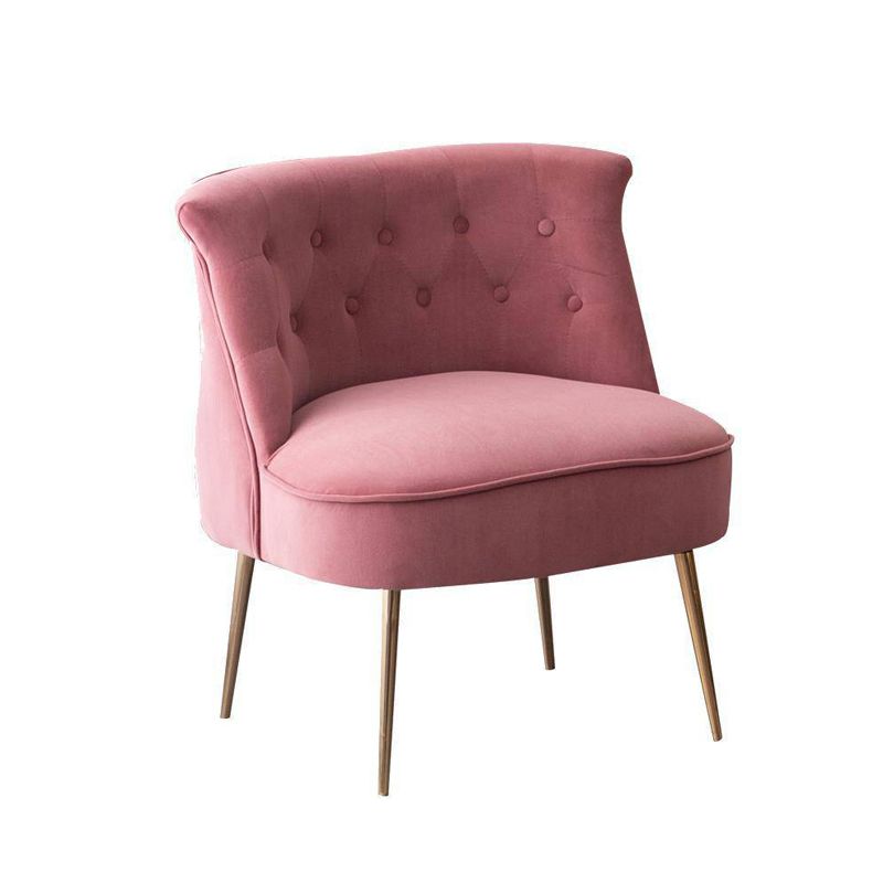 22,83 "l x 23,62" w x 27,55 "H moderno sedia accento di divano a bracciale per soggiorno