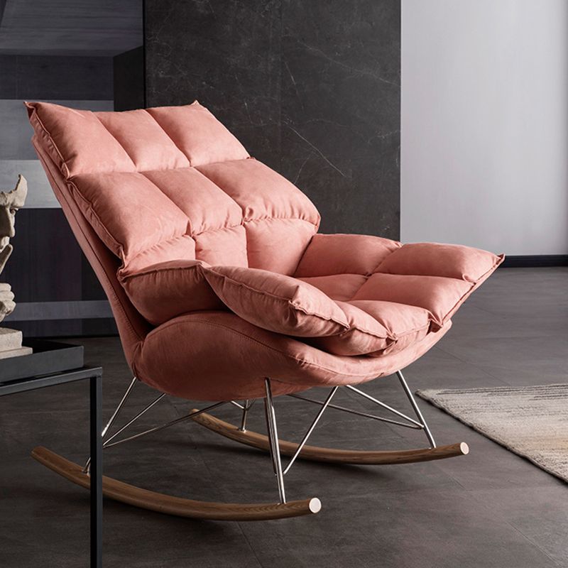 Chaise à bascule intérieure de style moderne chaise à bascule canapé lazy pour le salon