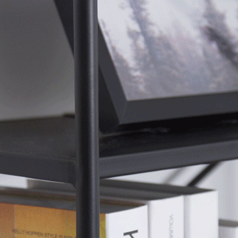 Modern Metal Bookcase Shelf Rectangular Open Bookcase with Shelves Clearhalo 'Bookcases' 'furn' 'furn_bookcases' 'Furniture' 'furniture_bookcases' 'kitchen' 'kitchen_bookcases' 'Living Room Furniture' 'Office Furniture' 1200x1200_aacda369-5b71-4ab8-aa92-aa805320b238