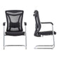 Chaise contemporaine en maille à dossier haut avec support lombaire réglable