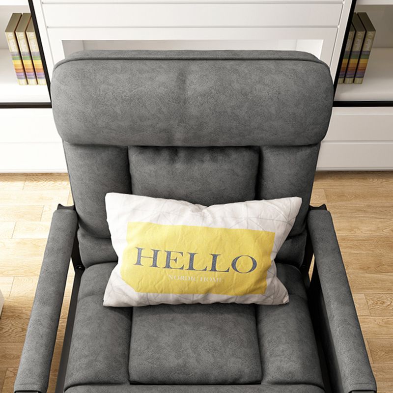 Recombrant ergonimique contemporain avec poches latérales et jambes métalliques