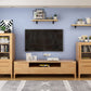 Scandinavian Wood TV Stand Console Open Storage TV Media Stand for Living Room Clearhalo 'furn' 'furn_tv_stands_entertainment_centers' 'Furniture' 'Living Room Furniture' 'TV Stands & Entertainment Centers' 'TV Stands & Media Storage Furniture' 'tv_stands_entertainment_centers' 1200x1200_aad31d7d-4004-45f4-8d2b-33bbee6e432b