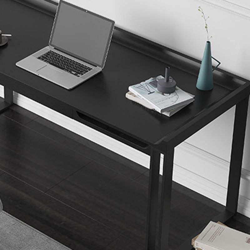 Contemporary Wooden Writing Desk for Office 23.6"W X 29.5"H Desk Clearhalo 'furn' 'furn_office_desk' 'Furniture' 'Office Desks' 'Office Furniture' 'office_desk' 1200x1200_aad6334d-3ff5-48bf-ab30-a4c9e46da844