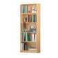 Modern Closed Back Standard Bookshelf Engineered Wood Bookcase