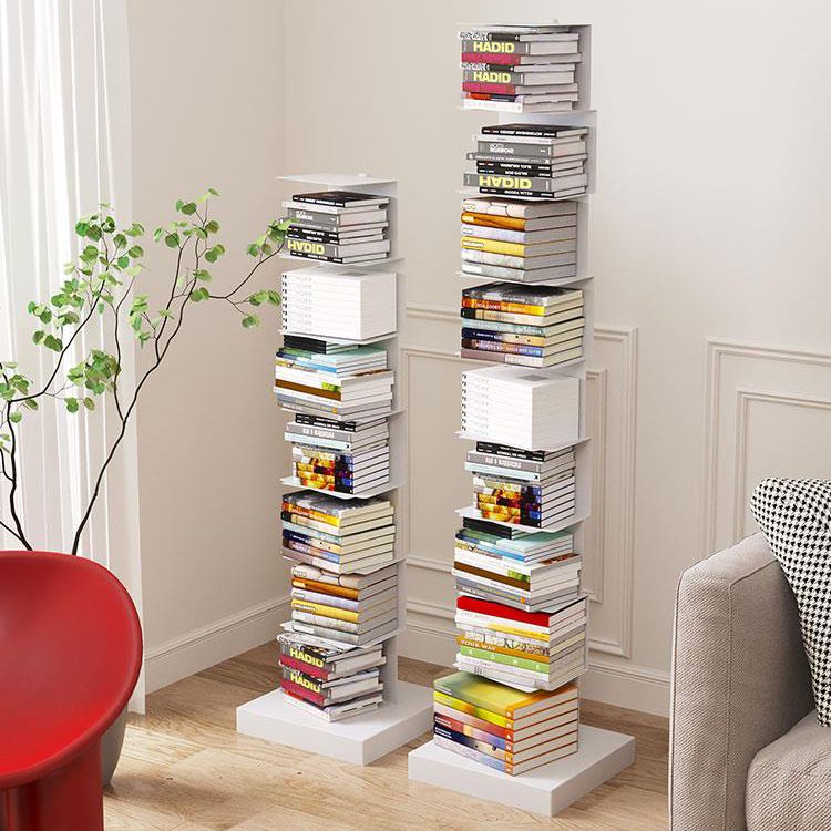 Closed Back Bookshelf Contemporary Style Invisible Bookcase for Study Room Clearhalo 'Bookcases' 'furn' 'furn_bookcases' 'Furniture' 'furniture_bookcases' 'Office Furniture' 1200x1200_aada125d-1ddd-4957-b6ff-be9e6a927b62