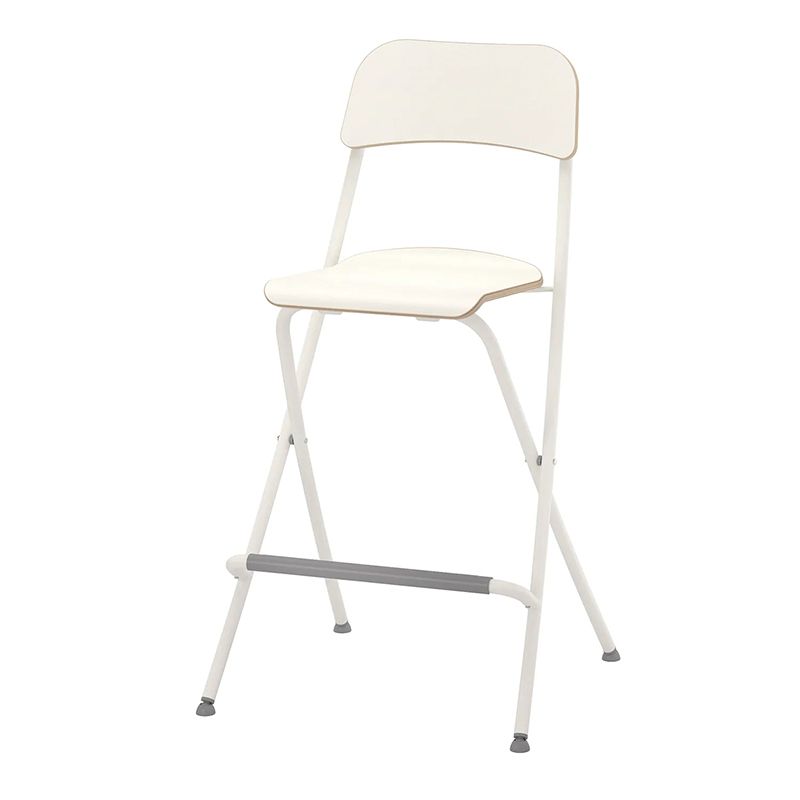 Nordic Wood Folding Barstool Simple Indoor Tall Stool with Square Seat, 1 Piece Clearhalo 'Bar Furniture' 'Bar Stools' 'bar_stools' 'furn' 'furn_bar_stools' 'furniture_bar_stools' 'Kitchen & Dining Furniture' 'kitchen&dining_furn' 'kitchen' 'kitchen_furn' Furniture' 1200x1200_aade909a-bdaf-4732-9f1b-bf5fbc5abb39