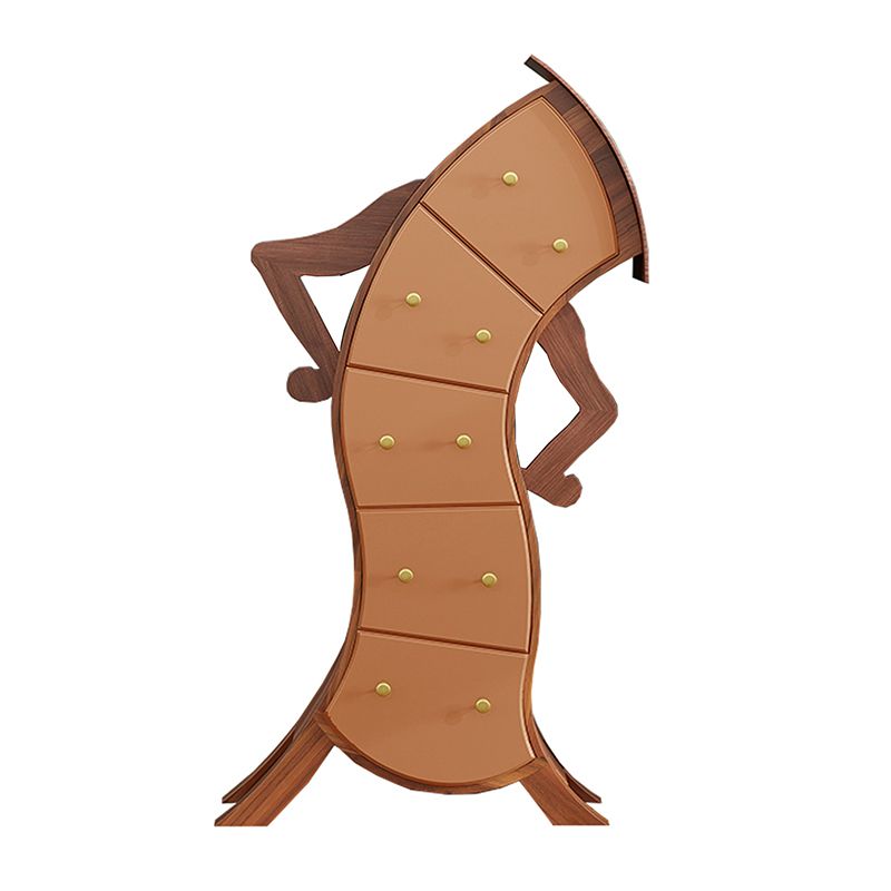 Classic Glam Dresser Manufactured Wood Storage Chest Dresser , 13.65 Inch Width Clearhalo 'Bedroom Furniture' 'Dressers & Chests' 'dressers_chests' 'furn' 'furn_dressers_chests' 'Furniture' 1200x1200_aae15ace-3e9e-48aa-9394-11689ae5fb0c