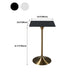41.3"H Bar Dining Table Pedestal Sintered Stone Bar Height Cocktail Table Clearhalo 'Bar Furniture' 'Bar Tables' 'bar_tables' 'furn' 'furn_bar_tables' 'Furniture' 'Kitchen & Dining Furniture' 1200x1200_aae206df-5315-4e1b-8acf-6963573c9159