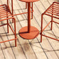 Pedestal Round Bar Dining Table Metal Fixed Pub Table for Outdoor Clearhalo 'Bar Furniture' 'Bar Tables' 'bar_tables' 'furn' 'furn_bar_tables' 'Furniture' 'Kitchen & Dining Furniture' 1200x1200_aae7a22e-5aff-42b2-8c84-d73620ed0e81
