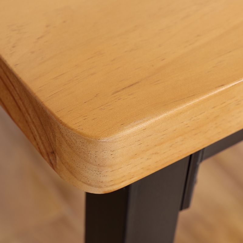 Solid Wood Rectangular Office Desk Sled Base 29.53-inch Tall Writing Desk Clearhalo 'furn' 'furn_office_desk' 'Furniture' 'Office Desks' 'Office Furniture' 'office_desk' 1200x1200_aae7c049-291e-45ec-8fad-8e22d2f45542