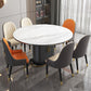 Glam Sintered Stone Top Table Round Shape Standard Dining Table for Kitchen Clearhalo ' dining_table' 'Dining Tables & Seating' 'Dining Tables' 'furn' 'furn_dining_table' 'Furniture' 'furniture_dining_table' 'Kitchen & Dining Furniture' 'kitchen&dining_furn' 'kitchen' 'kitchen_dining_table' 1200x1200_aae80815-8844-4806-9c64-aa6c25ff1e7f