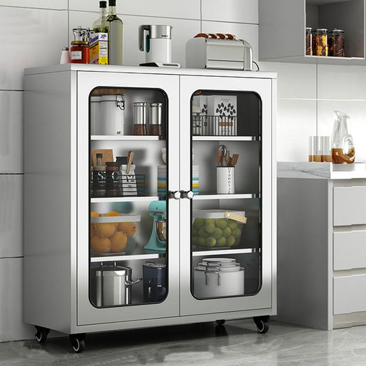 Moderne stijl dressoir metalen dressoir met deur voor huisgebruik