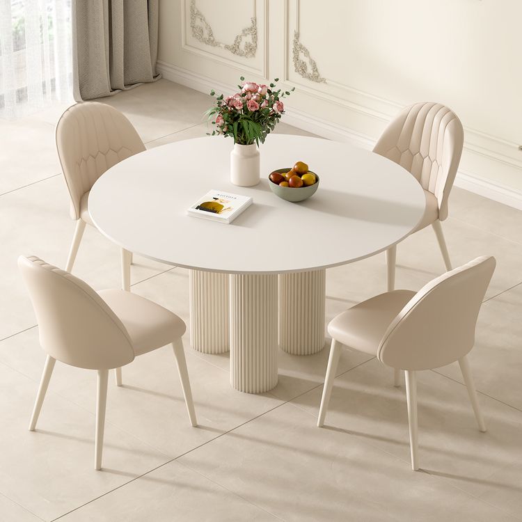 1/5 Piece Stone Top Contemporary Style Dining Room Chair Set Clearhalo 'Dining Room Sets' 'Dining Tables & Seating' 'dining_room_set' 'furn' 'furn_dining_room_set' 'Furniture' 'Kitchen & Dining Furniture' 1200x1200_aaeb2696-863e-453e-aef8-a9650ec687d5