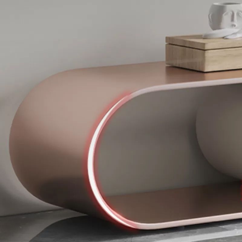 Glam TV Console Stone Open Storage Media Console with Drawer for Living Room Clearhalo 'furn' 'furn_tv_stands_entertainment_centers' 'Furniture' 'Living Room Furniture' 'TV Stands & Entertainment Centers' 'TV Stands & Media Storage Furniture' 'tv_stands_entertainment_centers' 1200x1200_aaecf606-a81f-4fb3-bea7-fa1c48b5a7b3