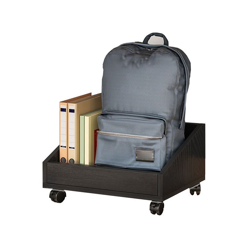 Libreria geometrica in legno prodotto moderno libreria aperta con ruote a fuoco