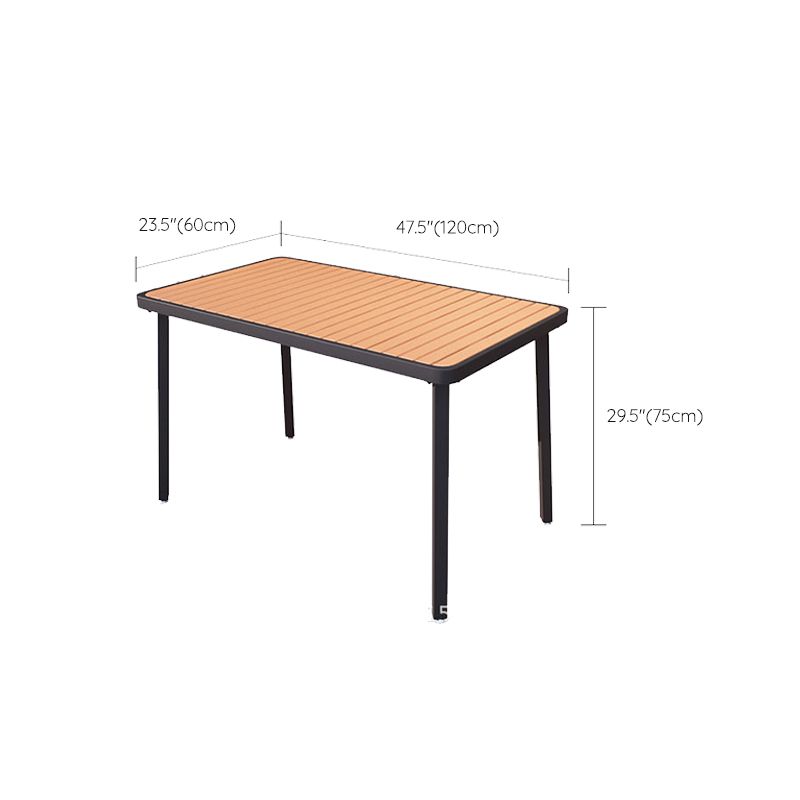 Modern Style Table Set 1/2/5/7 Pieces Dining Set for Outdoor Clearhalo 'Dining Room Sets' 'Dining Tables & Seating' 'dining_room_set' 'furn' 'furn_dining_room_set' 'Furniture' 'Kitchen & Dining Furniture' 1200x1200_aaee0dbd-07ce-4334-8cd0-77ee26df2b59
