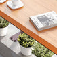 Massief houten bartafel Industriële rechthoekige bartafel met zwarte poten