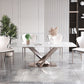 Glam Standard Dining Table Sintered Stone Top Rectangle Dining Table for Kitchen Clearhalo ' dining_table' 'Dining Tables & Seating' 'Dining Tables' 'furn' 'furn_dining_table' 'Furniture' 'furniture_dining_table' 'Kitchen & Dining Furniture' 'kitchen&dining_furn' 'kitchen' 'kitchen_dining_table' 1200x1200_aaef021d-eb4c-4493-80a6-2b1131b22c02