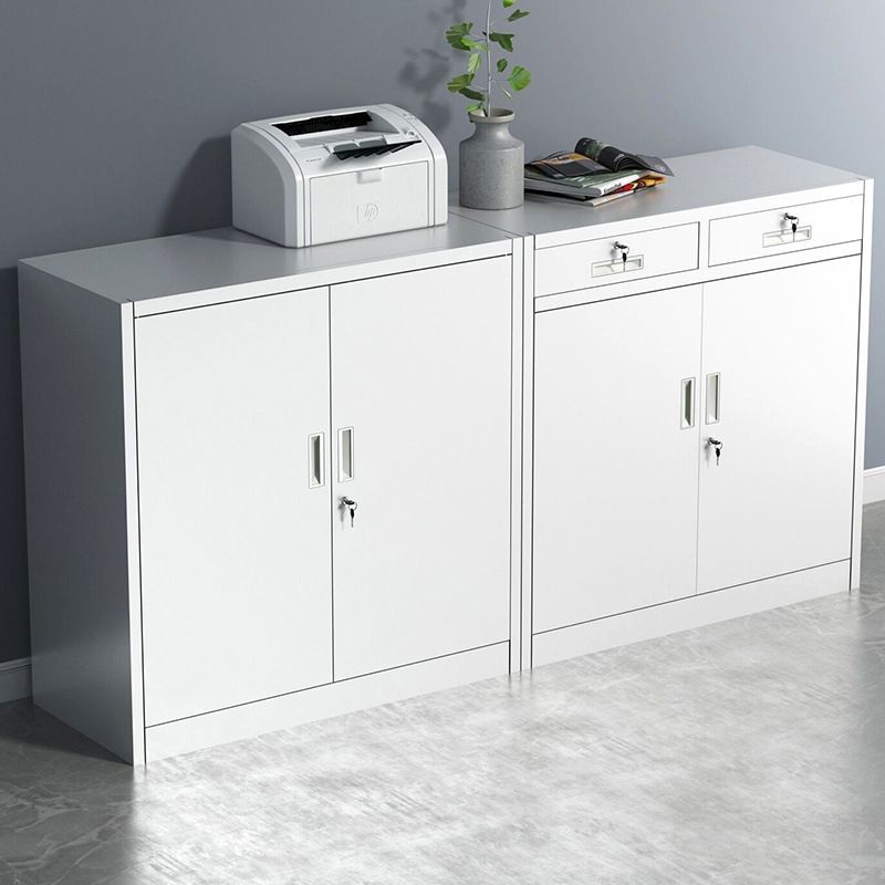 基本的な金属ファイルキャビネットソリッドカラーストレージシェルフロックファイルキャビネットオフィス用